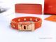 AAA Replica Hermes Leather Bracelet with Rose Gold Buckle (4)_th.jpg